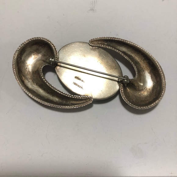 Vintage silver brooch - Picture 2 of 5